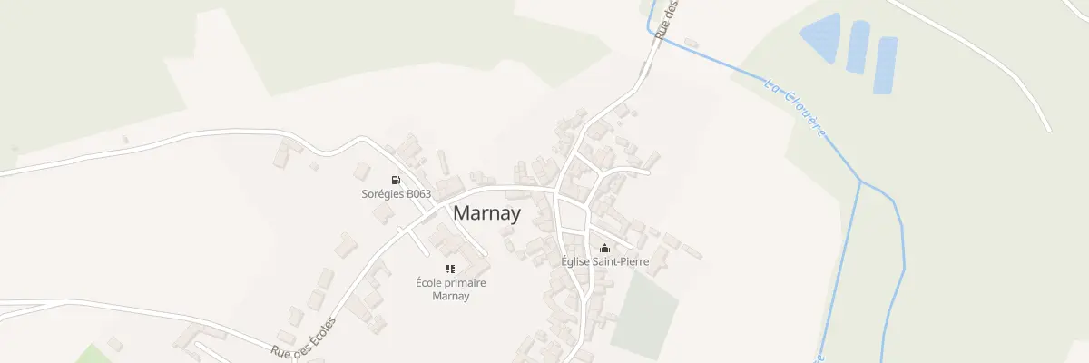 Plan du 12 Pl du Souvenir Français à Marnay