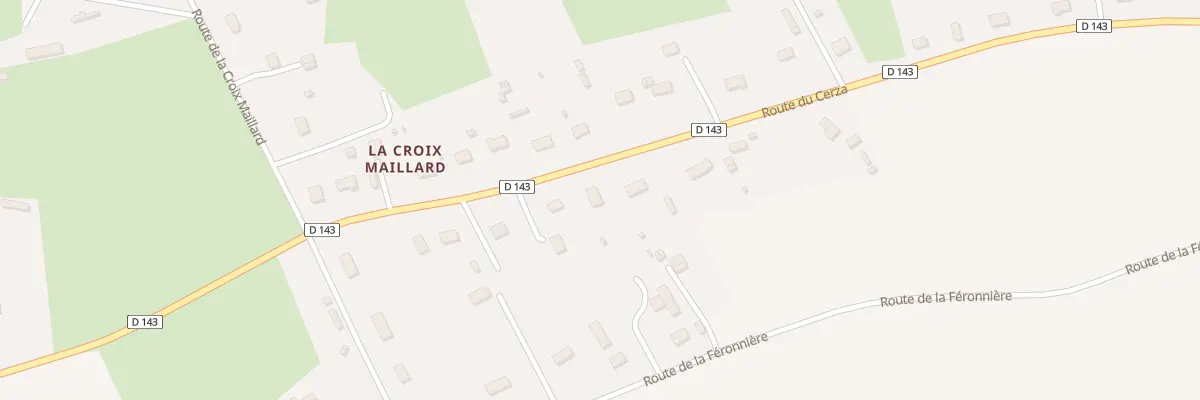 Plan du 603 Rte du Cerza à Moyaux
