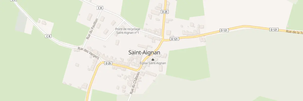Plan du 9 Rue de l’Eglise à Saint-Aignan