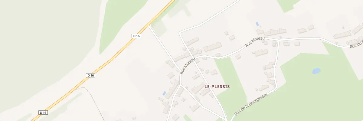 Plan du 30 Rue Moreau à Bréhémont