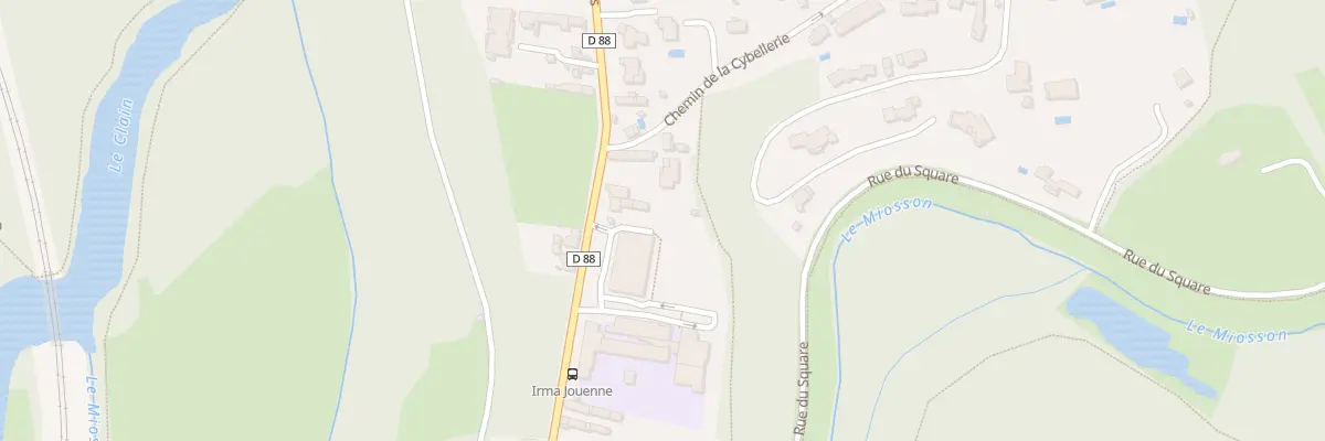 Plan du 60 Rte de Poitiers à Saint-Benoît