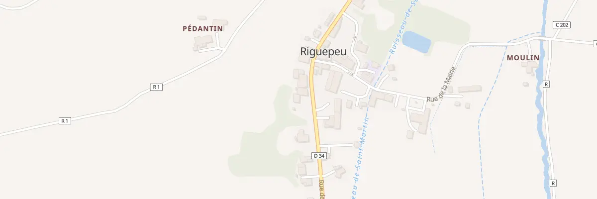 Plan du 5026 Le Village à Riguepeu