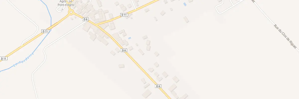 Plan du 229 Rte de la Rochefoucauld à Agris