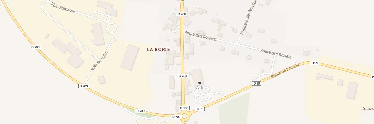 Plan du 706 Rte d’Angoulême à Villetoureix