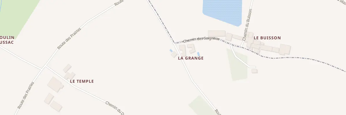 Plan du 1101 La Vigerie à Bertric-Burée