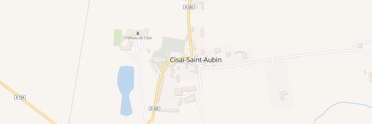 Plan du 70 Le Bourg à Cisai-Saint-Aubin
