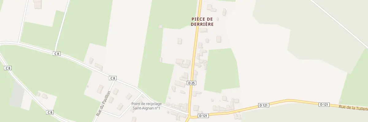 Plan du 13 Rue de la Gare à Saint-Aignan