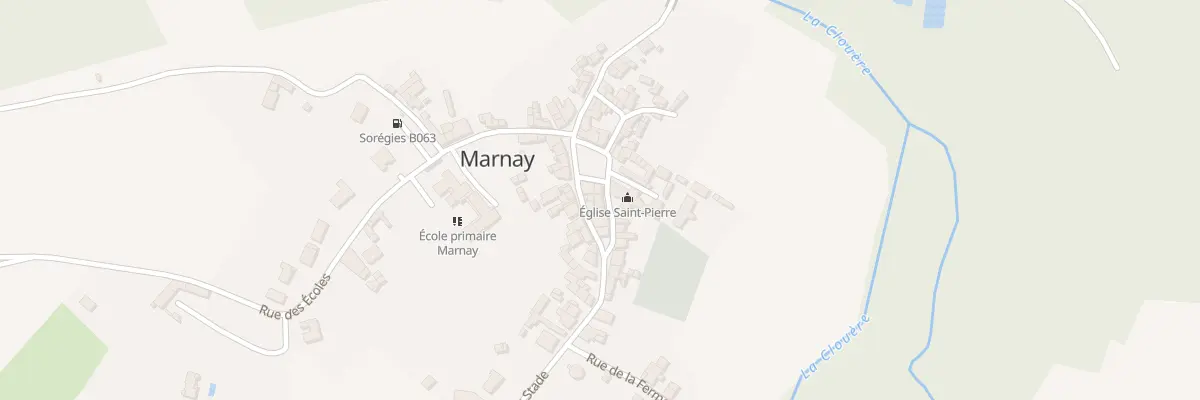 Plan du 1 Rue de l’Église à Marnay