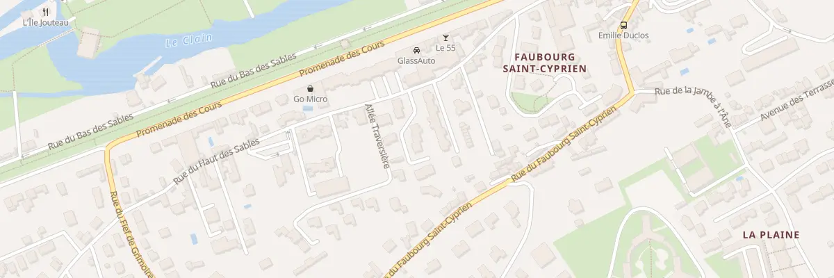 Plan du 9 All Rene Caillie à Poitiers