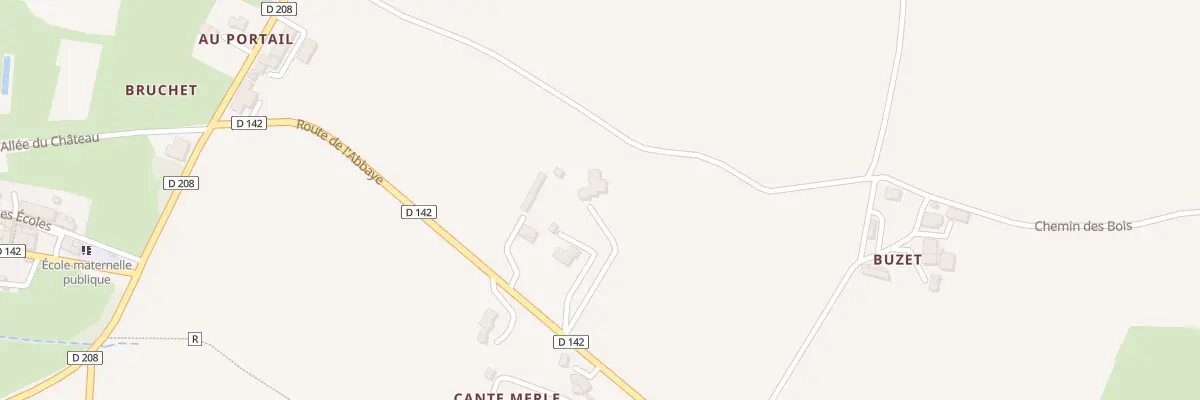 Plan du 5001 A Andre à Cassaigne