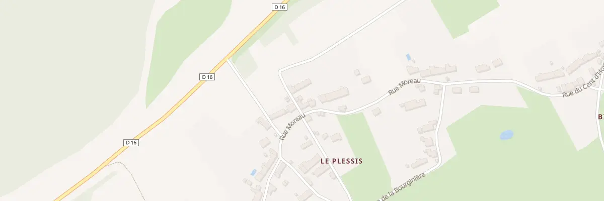 Plan du 22 Rue Moreau à Bréhémont