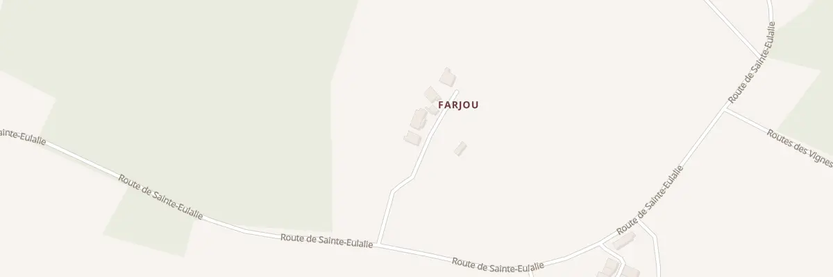 Plan du 5022 Farjou à Soumensac