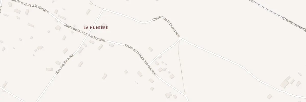 Plan du 1840 Rte de la Hure a la Huniere au Pin