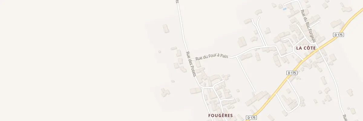 Plan du 235 Rue des Potets à Agris