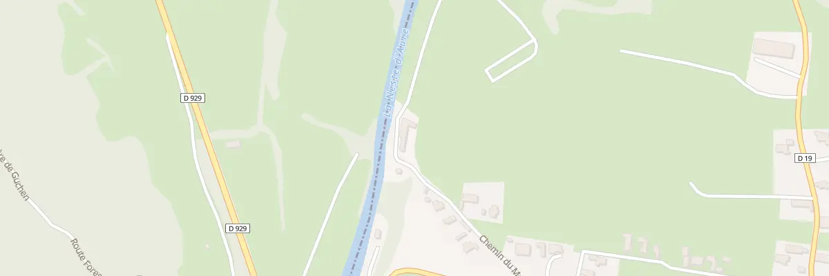 Plan du 5002 Bernet à Bazus-Aure