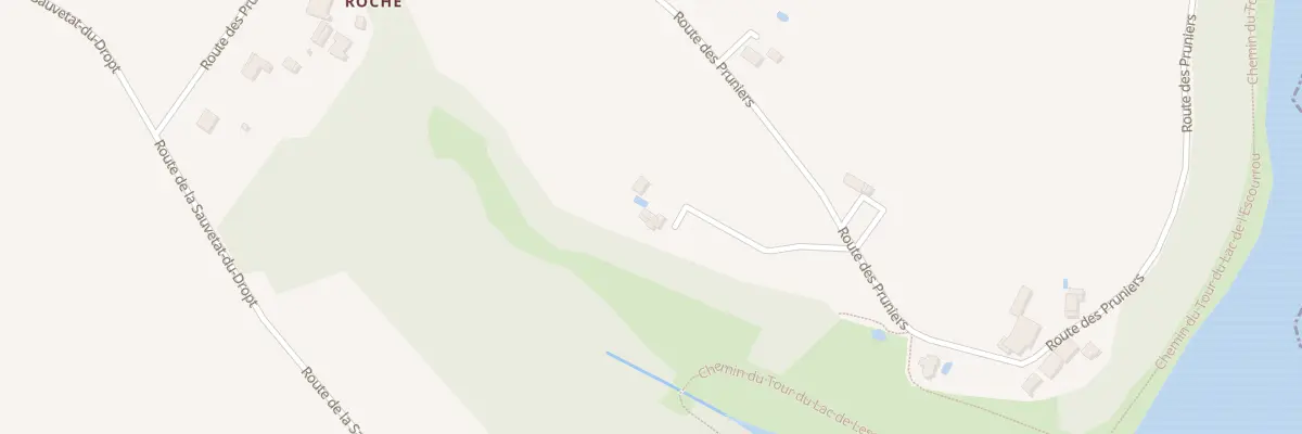 Plan du 78 Roche à Soumensac