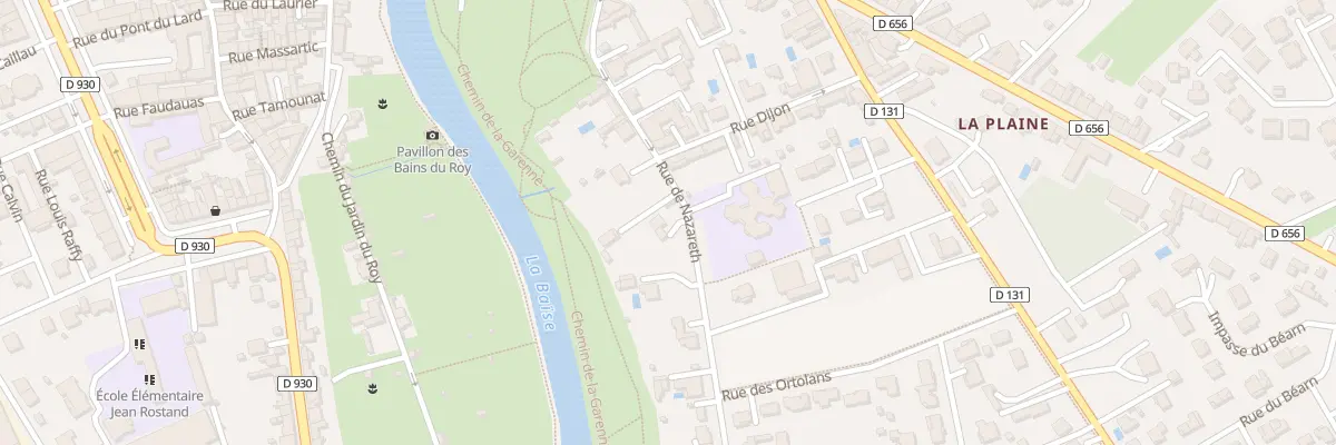 Plan du 12 Rue de Nazareth à Nérac
