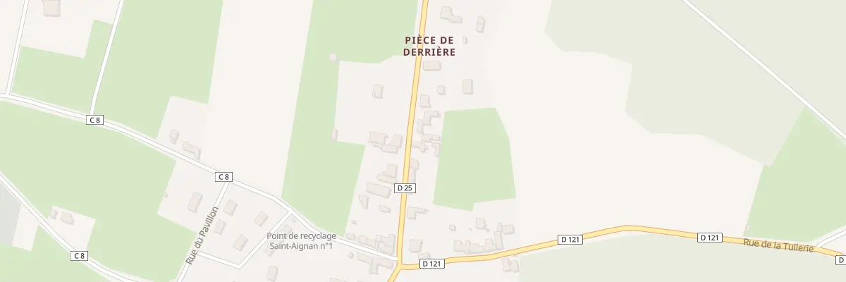 Plan du 16 Rue de la Gare à Saint-Aignan