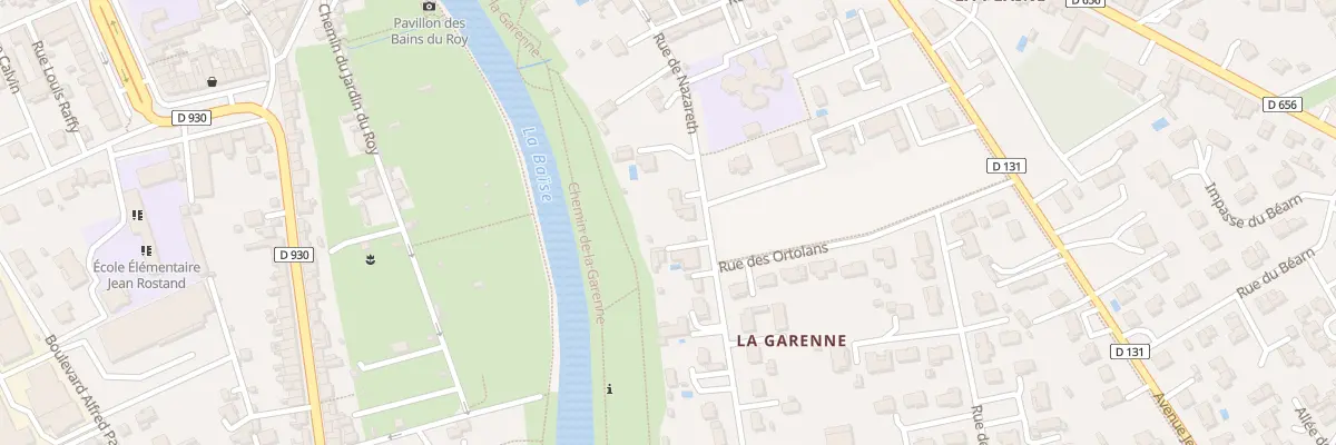 Plan du 18 Rue de Nazareth à Nérac