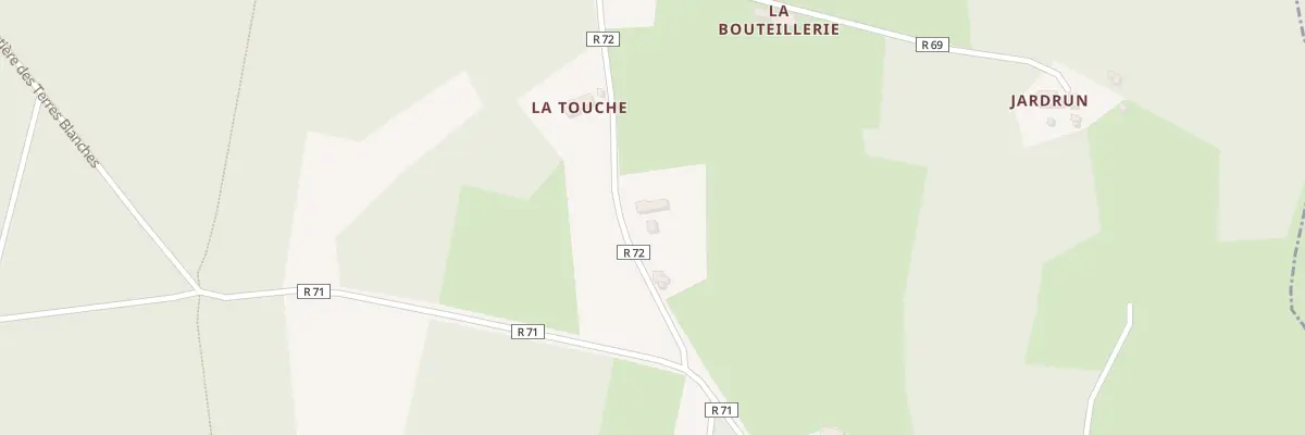Plan du 5099 La Touche à Lavernat