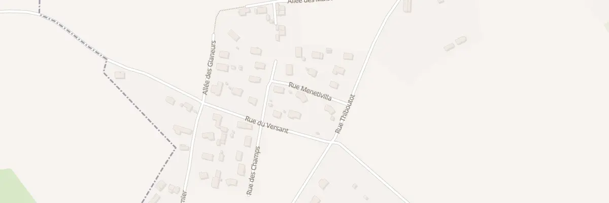 Plan du 112 Rue Menetivilla à Maniquerville