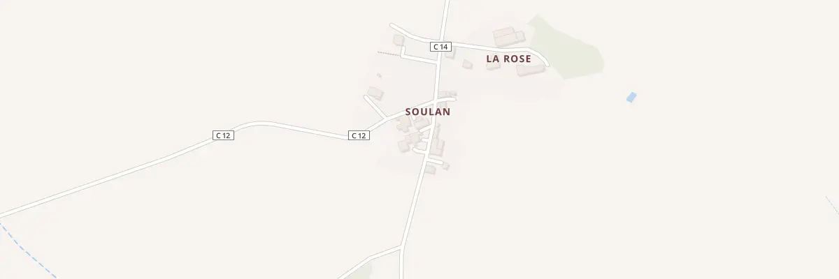 Plan du 5016 Soulan à Bezolles
