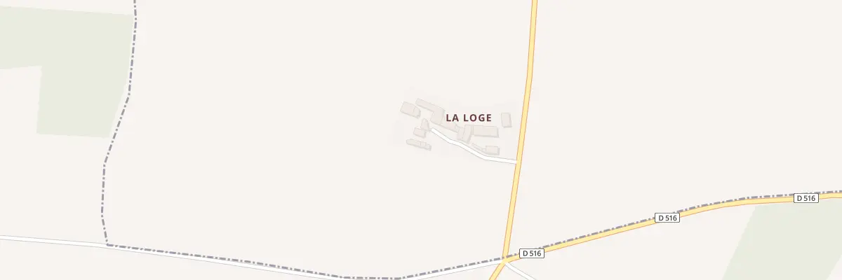 Plan du 1 La Loge à Sazilly
