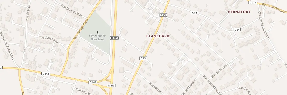Plan du 20 Rue Anatole France à Aiguillon