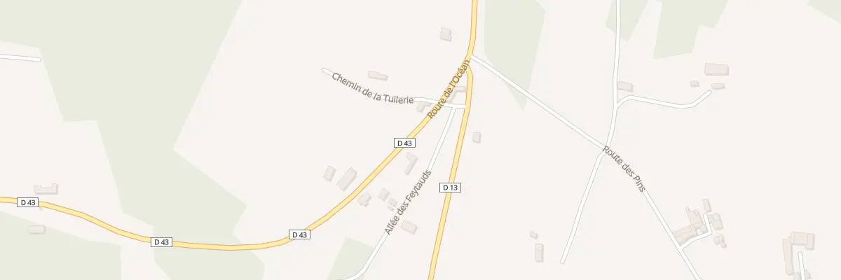 Plan du 102A Le Terme Rouge à Siorac-de-Ribérac