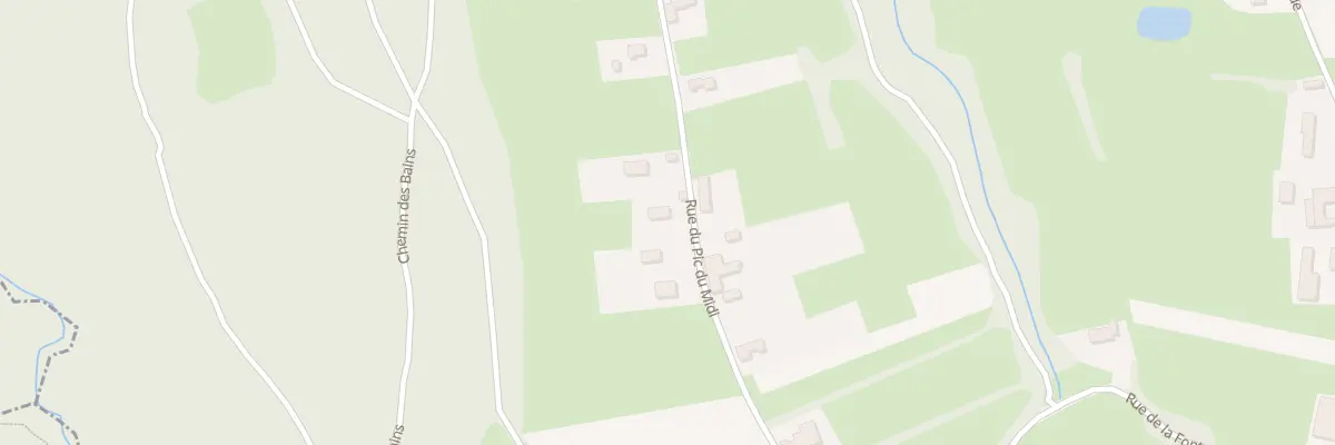 Plan du 313 Rue du Pic du Midi à Lagrange