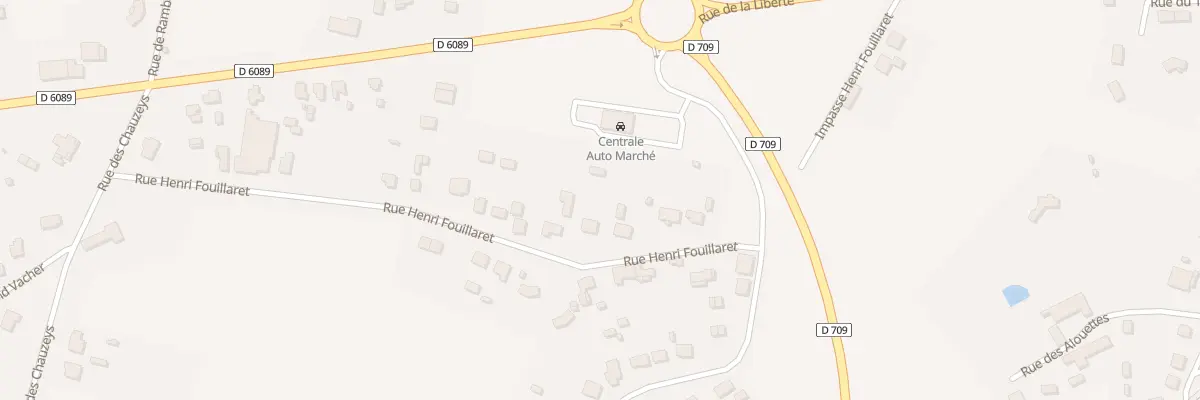 Plan du 6 Rue Henri Fouillaret à Saint-Médard-de-Mussidan