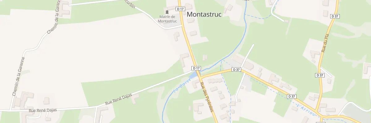 Plan du 8 Rue des Pyrénées à Montastruc