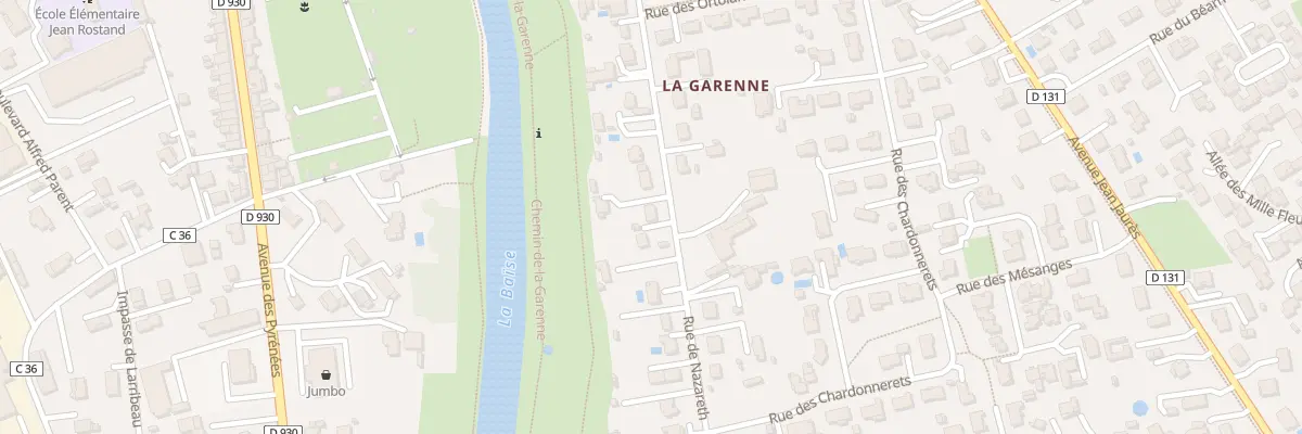 Plan du 42 Rue de Nazareth à Nérac