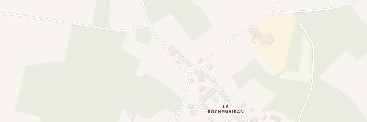 Plan du 3 La Rochemairan à Romagne