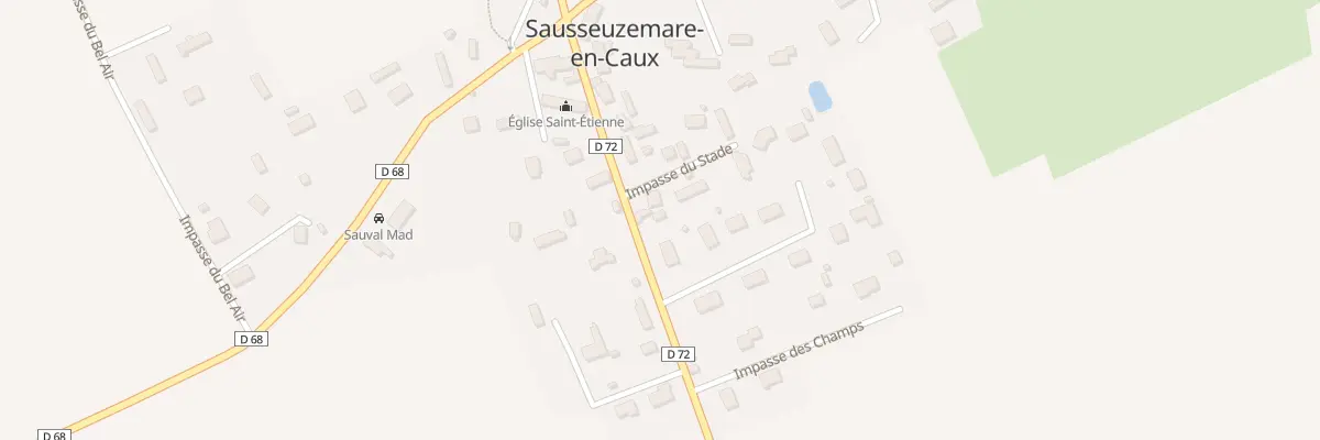 Plan du 5002 Le Village à Sausseuzemare-en-Caux