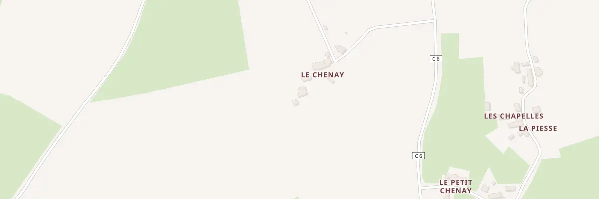 Plan du 5094 Le Chenay à La Bruère-sur-Loir