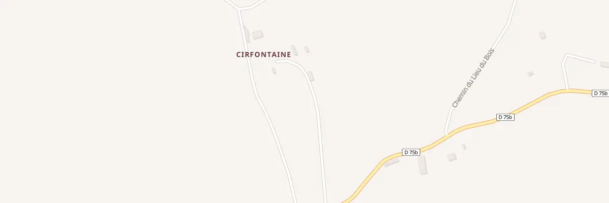 Plan du 400 Che Presbytere de Cirfontaine à Marolles