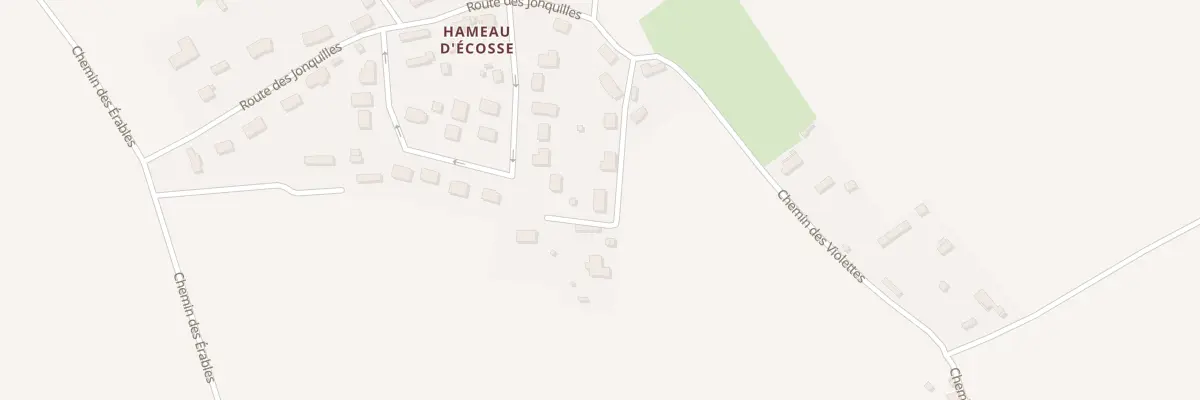 Plan du 10 Hameau d’Ecosse à Manneville-la-Goupil