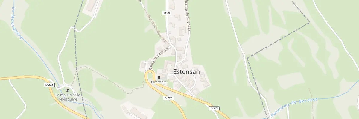 Plan du 7 Voie La Carrero à Estensan