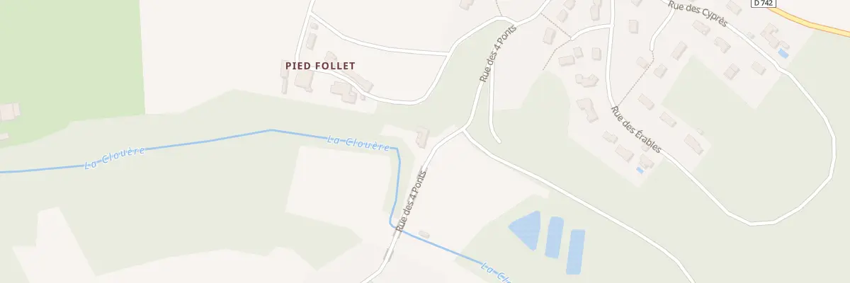 Plan du 8 Rue des 4 Ponts à Marnay