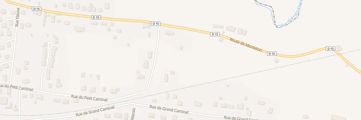 Plan du 109F Monteton Est à Gardonne