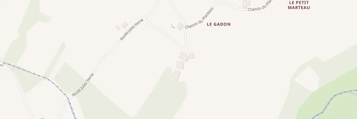Plan du 553 Che du Planteau à Gageac-et-Rouillac