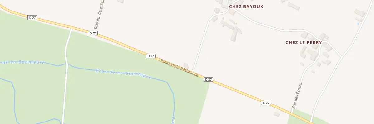 Plan du 1 Rte du Lac à Saint-Mary
