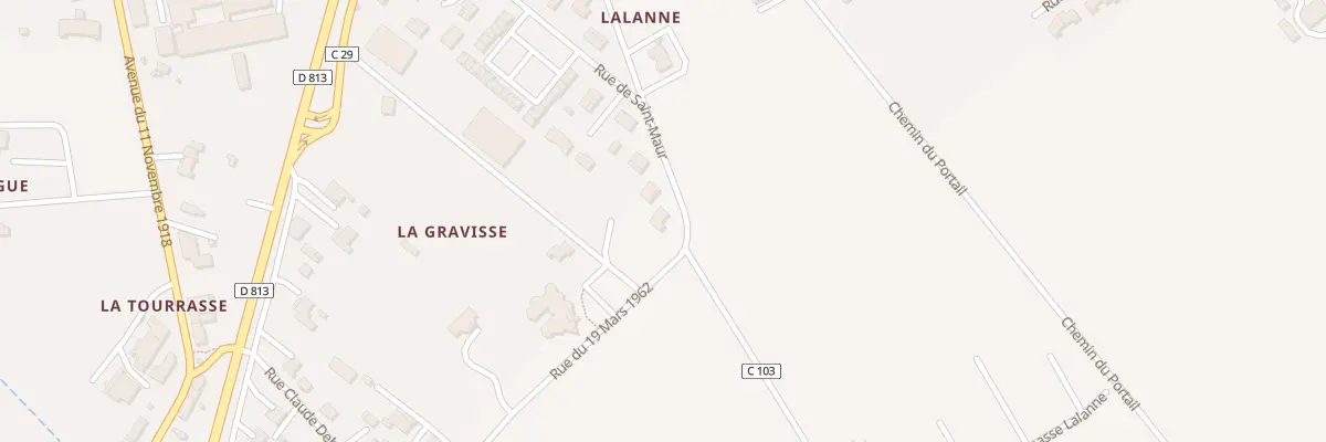 Plan du 28 Rue de Saint-maur à Aiguillon