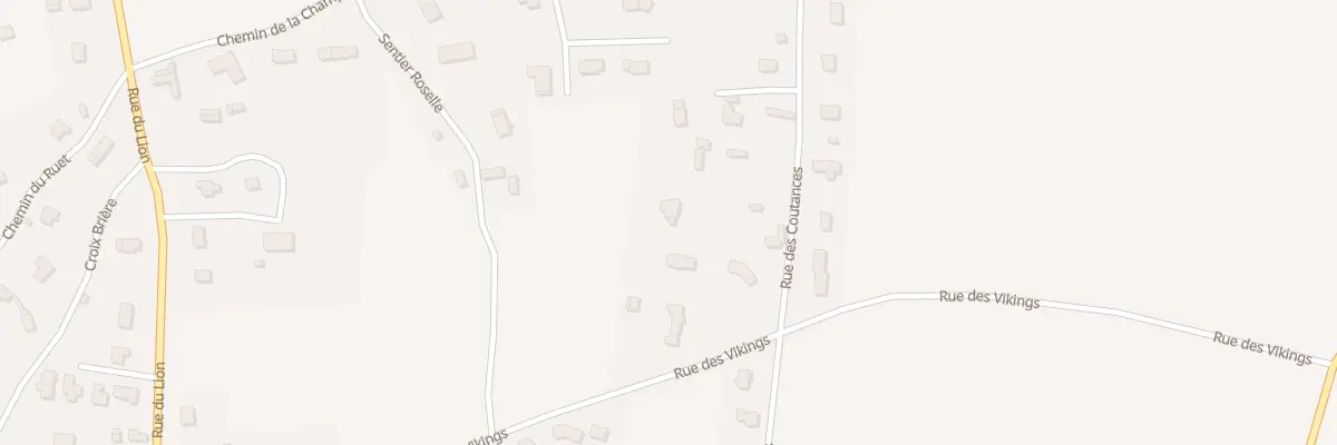 Plan du 657 Rue des Coutances à Beuzeville