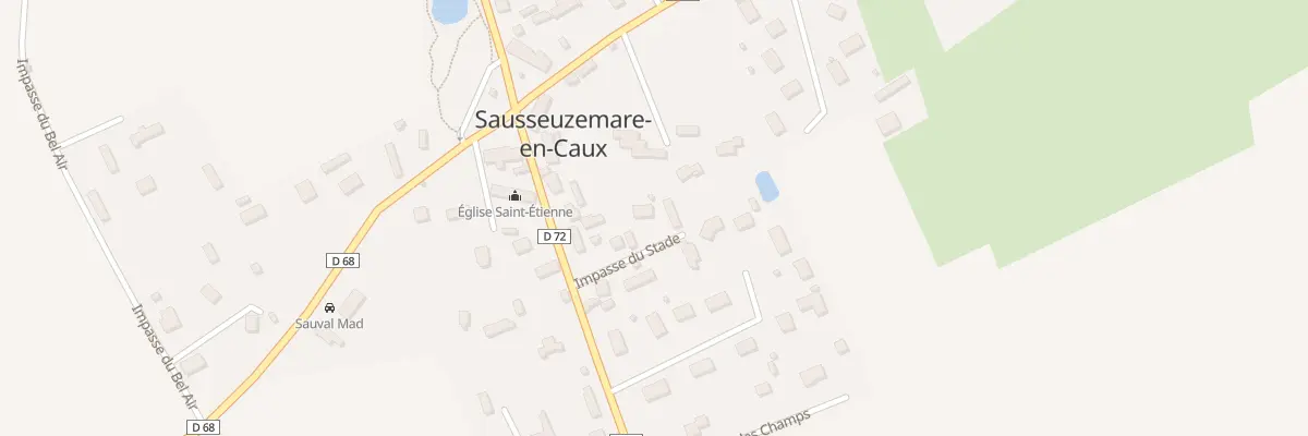 Plan du 3 Imp du Stade à Sausseuzemare-en-Caux