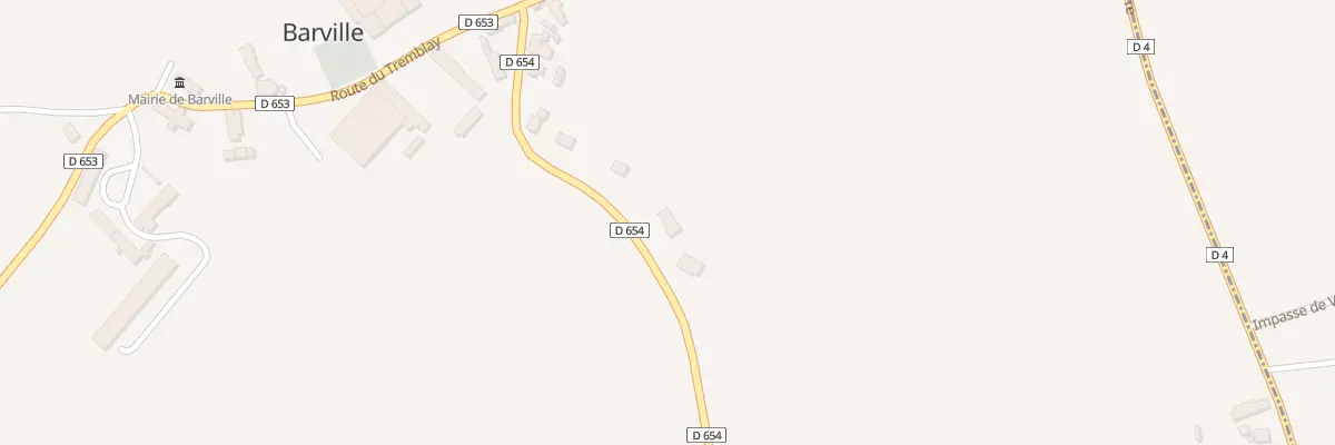 Plan du 11 Rte de la Maurelière à Barville