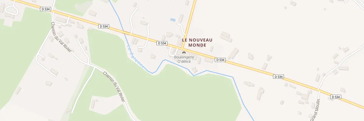 Plan du 26 Rte de Cormeilles à Bonneville-la-Louvet