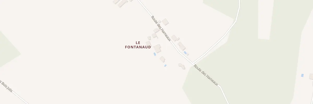 Plan du 151 Le Fieux Nord à Bertric-Burée