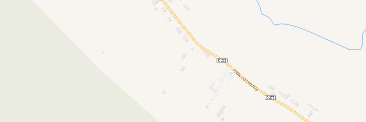 Plan du 21 Rte du Coudray à Saint-Martin-de-Bienfaite-la-Cressonnière